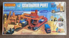 Playset vintage MATCHBOX Superfast CONTAINER PORT. Con scatola.