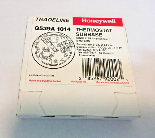 Honeywell tradeline q539a 1014 - honeywell,