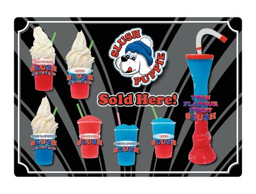 Adesivo display slush venduto - slush,