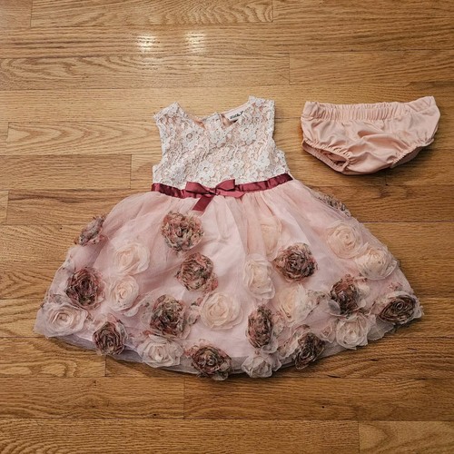 Abito fiori little lass - e,