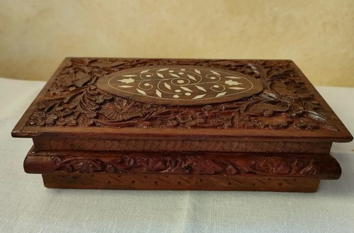 Portagioie indiano legno - portagioie,