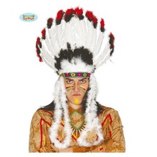 Copricapo da Indiano In Piume