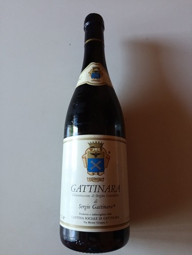 Vino gattinara di - d.o.c.,
