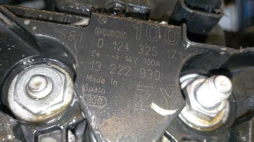 13222930 alternador opel corsa - alternador,