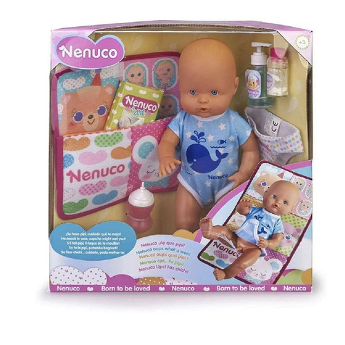 Nenuco bambolotto con biberon - nenuco-bambolotto,