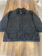 Giacca uomo Barbour Beaufort vintage cera blu navy A155, taglia C46/117 cm XXL
