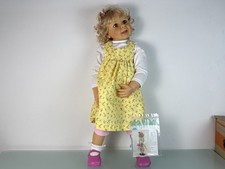 Bambola artistica Monika Gerdes bambola in vinile da collezione 82 cm. Ottime...