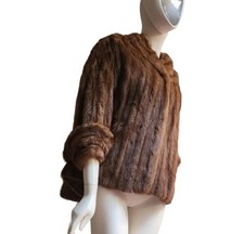 Pelliccia corta visone - , vintage