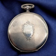 Cassa in Argento 900 per Minimax Lille 1902 Ancre Non Magntique 15 Rubis