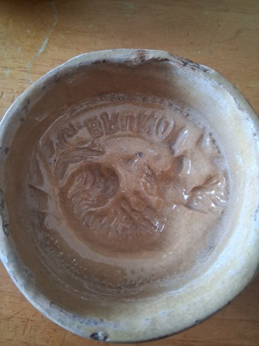 Antica formella cermica di - cermica,