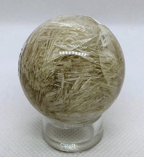 Natrolite sphere with - with, natural