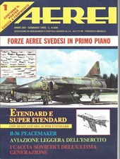 Aerei n. 1 Gennaio 1985 Delta Editrice