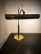 lampada ministeriale vintage da scrivania/tavolo col. ottone leggere descrizione
