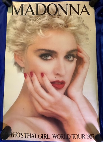 Poster vintage 1987 - poster, madonna