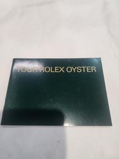libretto rolex oyster anni