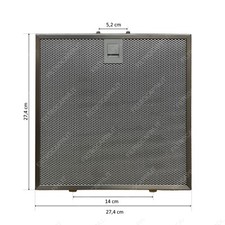 Filtro metallico alluminio