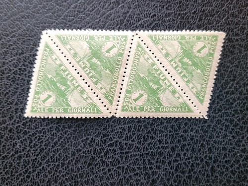 Fiume mnh 1920 striscia - #p4,
