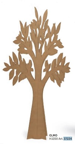 Albero decorativo cartone - albero, in