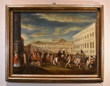 Dipinto antico Carnevale