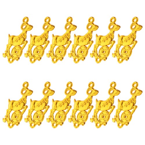 36pz ornamenti pecore plastica - ornamenti,