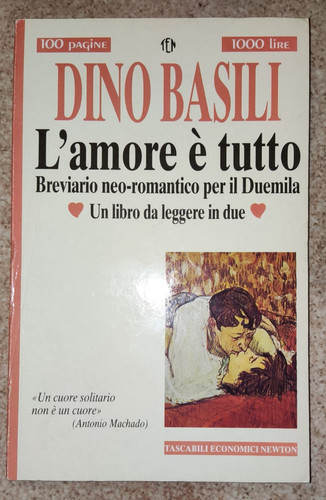 Amore tutto breviario - l'amore,
