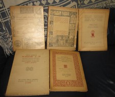 1933 Tre cataloghi d'asta