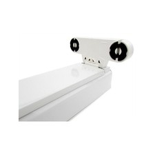 Porta Lampada Plafoniera Per Doppio 2 Tubi Led T8 da 120cm Interno Non Impermeab
