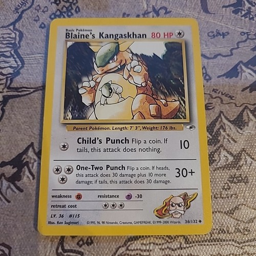 Blaine kangaskhan 132 - 36/132, gym