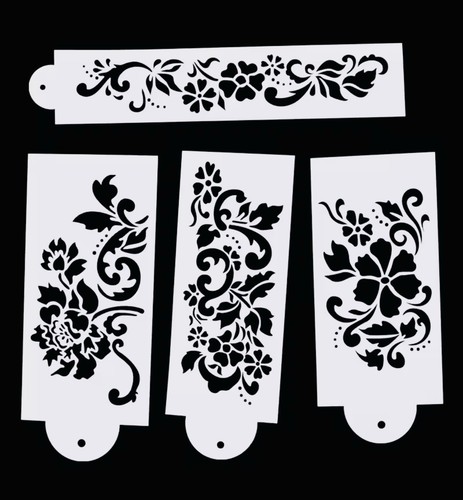 Set pezzi stencil - 4,