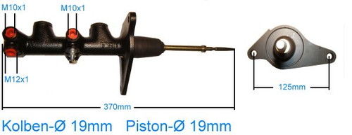 Cilindro freno principale - , ford