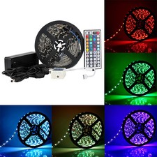 5M RGB LED Strip Light Black