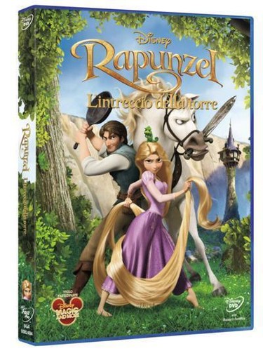 Disney dvd rapunzel - disney, con