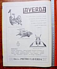 Advertising LAVERDA mower