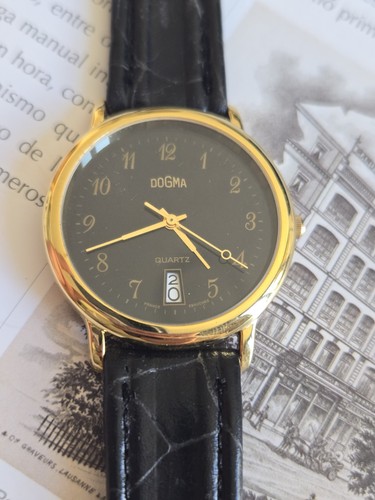 Reloj vintage dogma quartz - vintage,
