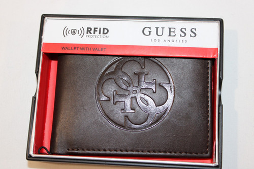 Guess portafoglio bifold pelle - guess,