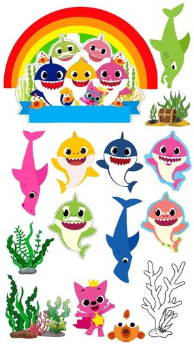 Baby shark squalo - shark, commestibile
