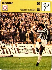 FRANCO CAUSIO Italy Juventus