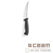 Coltello da Cucina con Lama Acciaio Inox per Pesce, Carne e Verdure - HENDI