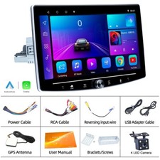 Lettore Smart Radio Touch Screen Auto per Apple Carplay Android Adattatore Auto +Cam