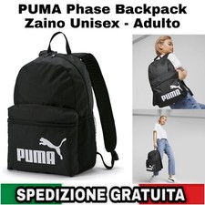 PUMA Phase Backpack Zaino Unisex - Adulto. Borsa Sportiva. Zainetto Robusto 