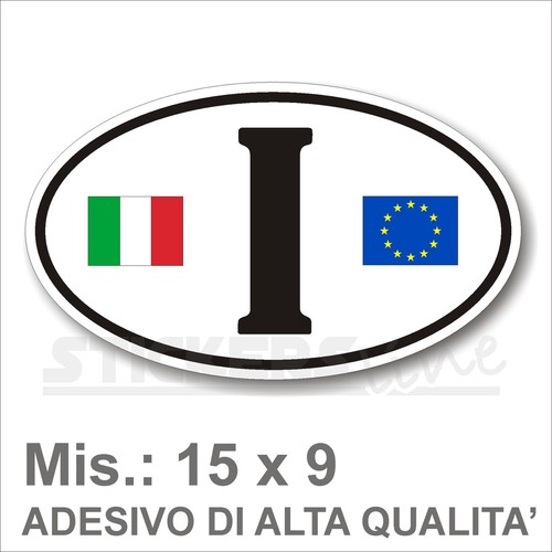 Adesivo italia di - i, i