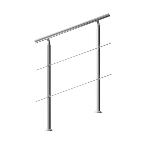 Ringhiera per scale acciaio