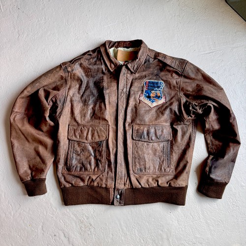 Giacca bomber vintage pelle - bomber,