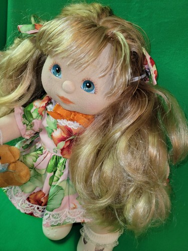 Vintage child doll - my,