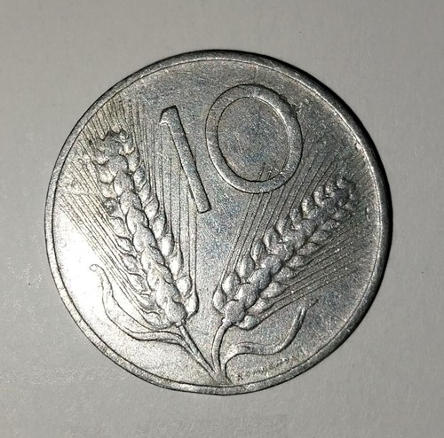 Rara antica moneta 10 lire - rara,