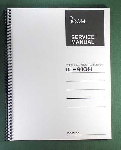 Icom 910h manuale di - icom, ic-910h