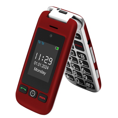 Artfone rosso 4g telefono - g6,