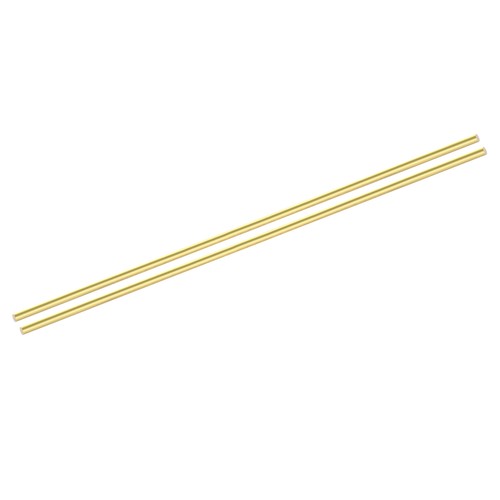 2pcs barre ottone 4mm - ottone, 300mm