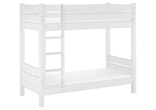 Solido letto bianco castello - letto, a