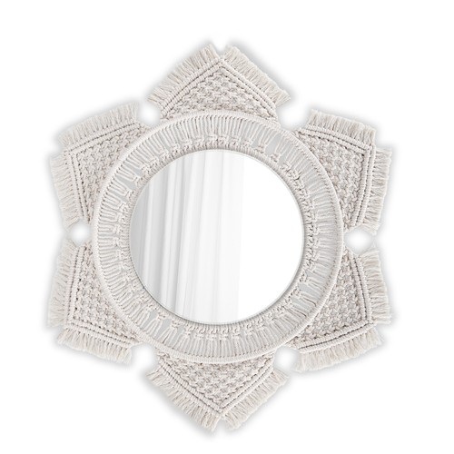 Specchio parete con - parete, frange